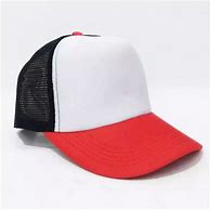 Topi Jaring Polos Merah Putih